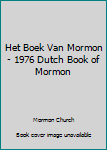 Hardcover Het Boek Van Mormon - 1976 Dutch Book of Mormon Book
