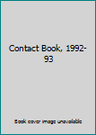 Paperback Contact Book, 1992-93 Book