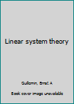 Unknown Binding Linear system theory Book