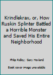 Hardcover Krindlekrax Book