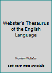 Paperback Webster's Thesaurus of the English Language Book