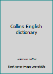 Paperback Collins English dictionary Book