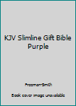 Leather Bound KJV Slimline Gift Bible Purple Book