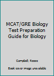 Paperback MCAT/GRE Biology Test Preparation Guide for Biology Book