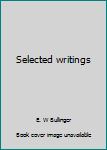 Selected writings