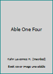 Hardcover Able One Four Book