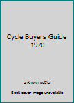 Paperback Cycle Buyers Guide 1970 Book