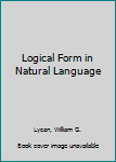 Hardcover Logical Form in Natural Language Book