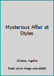 Paperback Mysterious Affair at Styles Book