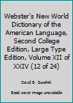 Hardcover Webster's New World Dictionary of the American Language, Second College Edition, Large Type Edition, Volume XII of XXIV (12 of 24) Book