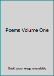 Hardcover Poems Volume One Book