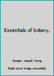 Hardcover Essentials of botany, Book