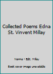 Unknown Binding Collected Poems Edna St. Vinvent Millay Book