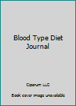 Paperback Blood Type Diet Journal Book