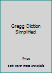 Hardcover Gregg Diction Simplified Book