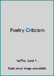 Hardcover Poetry Criticism Book