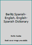 Paperback Berlitz Spanish-English, English-Spanish Dictionary Book