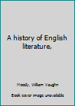 A history of English literature,