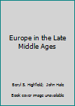 Paperback Europe in the Late Middle Ages Book