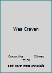 DVD Wes Craven Book