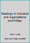 Readings in Industrial and Organizational Psychology