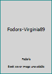 Paperback Fodors-Virginia89 Book