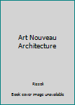 Paperback Art Nouveau Architecture Book
