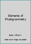 Hardcover Elements of Photogrammetry Book
