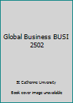 Paperback Bunko Global Business BUSI 2502 Book