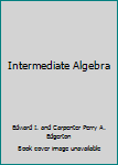 Hardcover Intermediate Algebra Book