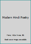 Hardcover Modern Hindi Poetry Book