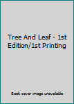 Hardcover Tree And Leaf - 1st Edition/1st Printing Book