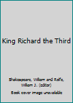 Hardcover King Richard the Third Book