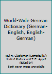 World-Wide German Dictionary