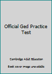 Paperback Official Ged Practice Test Book