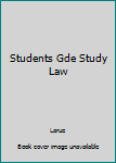 Paperback Students Gde Study Law Book