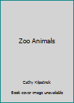 Hardcover Zoo Animals Book