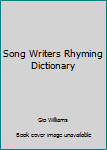 Paperback Song Writers Rhyming Dictionary Book