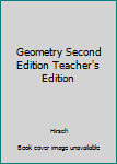 Hardcover Geometry Second Edition Teacher's Edition Book