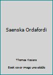 Paperback Saenska Ordafordi [Icelandic] Book