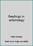 Paperback Readings in entomology Book
