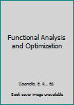 Hardcover Functional Analysis and Optimization Book