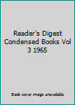 Hardcover Reader's Digest Condensed Books Vol 3 1965 Book