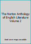 Hardcover The Norton Anthology of English Literature Volume 2 Book
