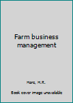 Unknown Binding Farm business management Book