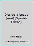 Paperback Dicc.de la lengua (mini) (Spanish Edition) [Spanish] Book