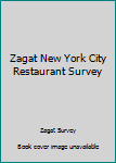 Paperback Zagat New York City Restaurant Survey Book