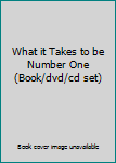 Hardcover What it Takes to be Number One (Book/dvd/cd set) Book