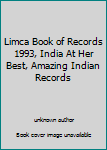 Hardcover Limca Book of Records 1993, India At Her Best, Amazing Indian Records Book
