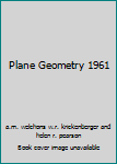 Unknown Binding Plane Geometry 1961 Book